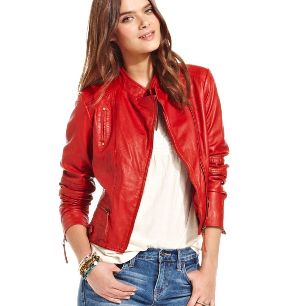 Moving Sale! Offer! Leather Lucky motorcycle jacket
